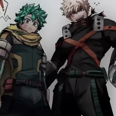 Profile image of Izuku and Bakugo
