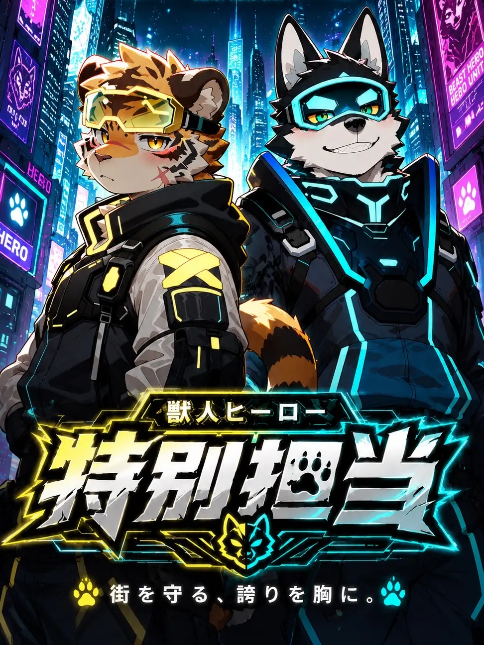 toranoo의 獣人ヒーローの特別担当