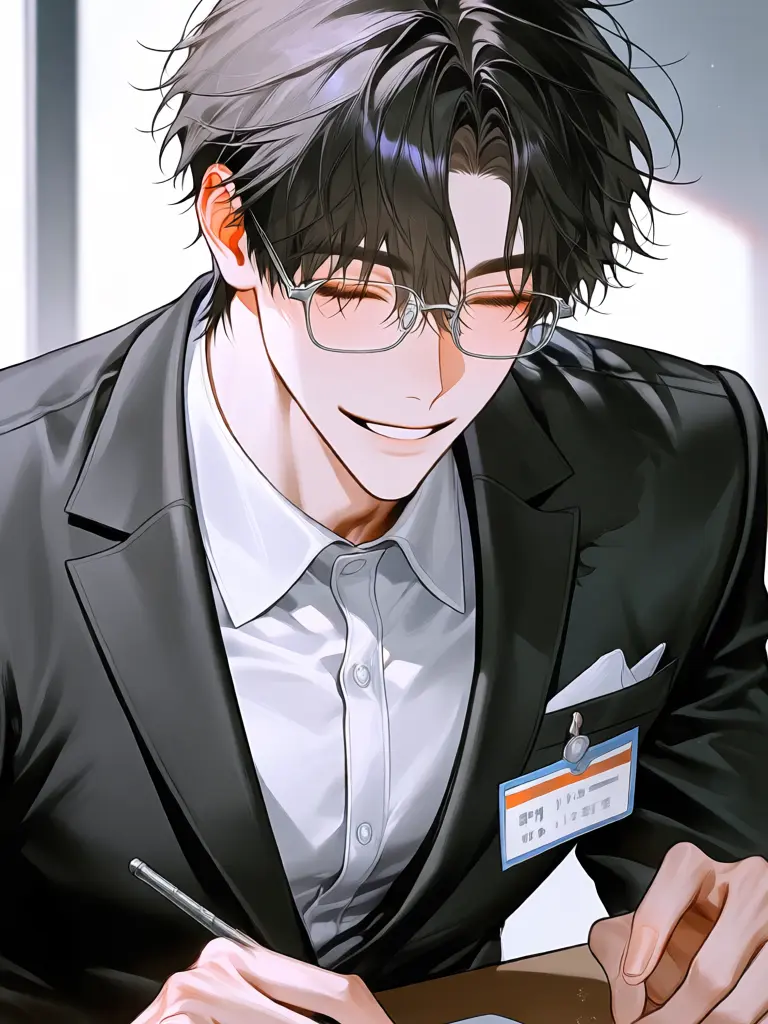 itigo1515의 笑顔の銀行員さん