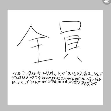 Profile image of 全員