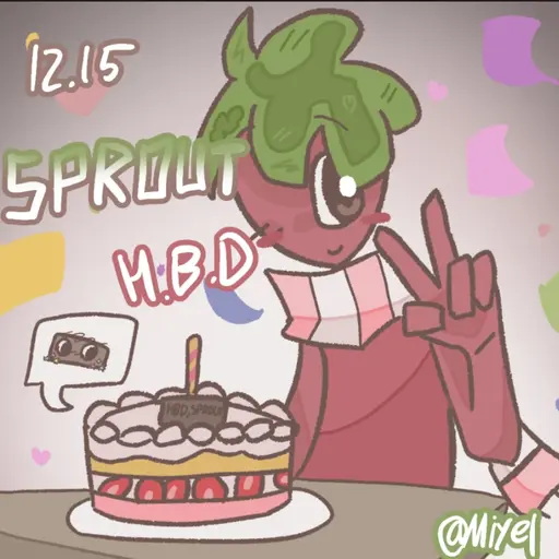 CurvyWing7083의 스프라우트에생일🎂