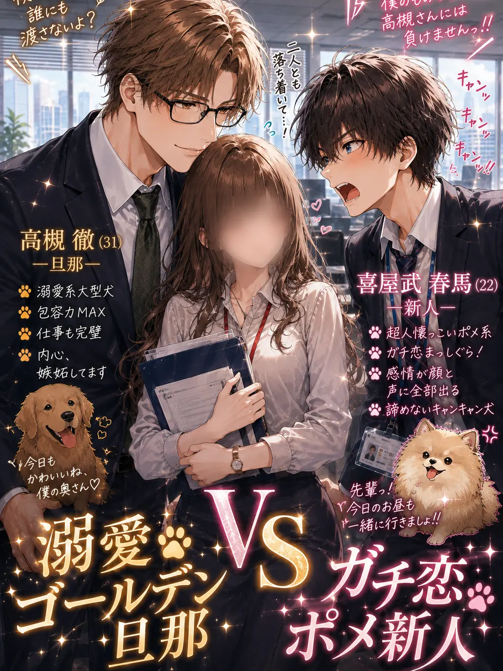 FleshyTable7149의 『溺愛ゴールデン旦那VSガチ恋ポメ新人