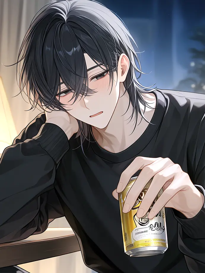 ice-glitter의 酔った彼氏はハグ魔でキス魔