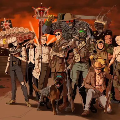Profile image of FalloutNV companions.