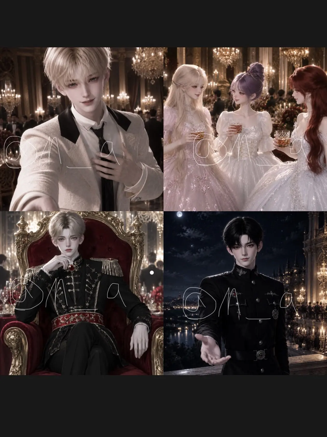 M_a의 Love Blooms in the Ballroom