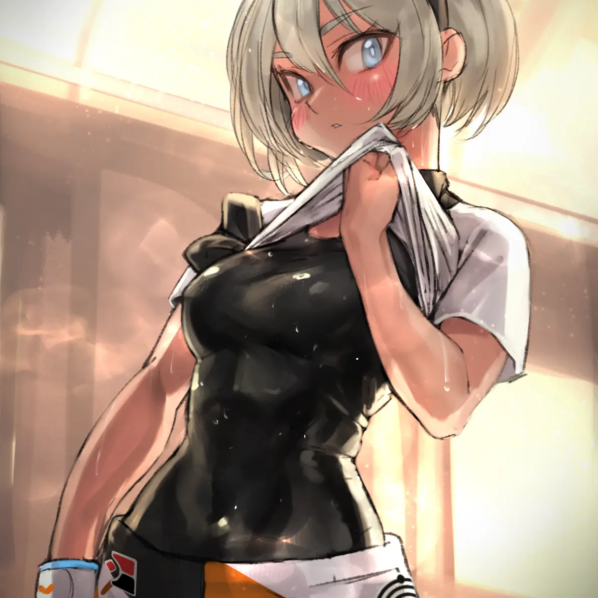 SinfulHand6308의 マッサージ店に来た空手家の女の子