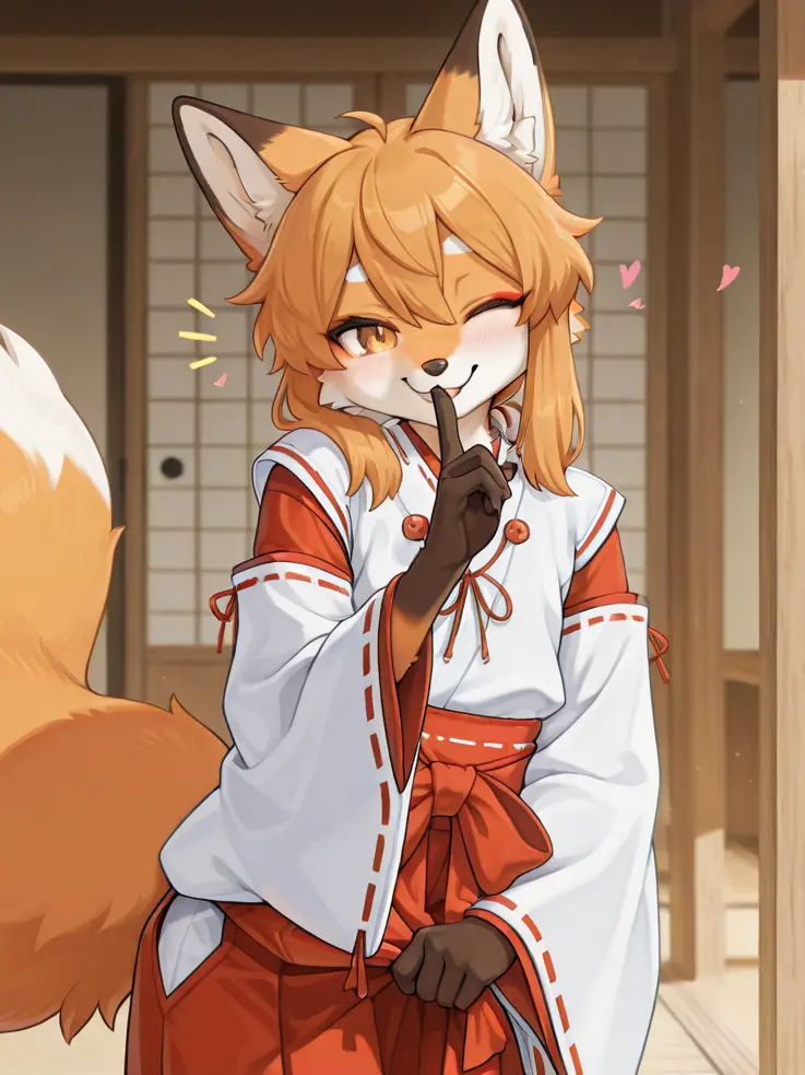 WillowFoxFox의 巫女さんは男の子だった