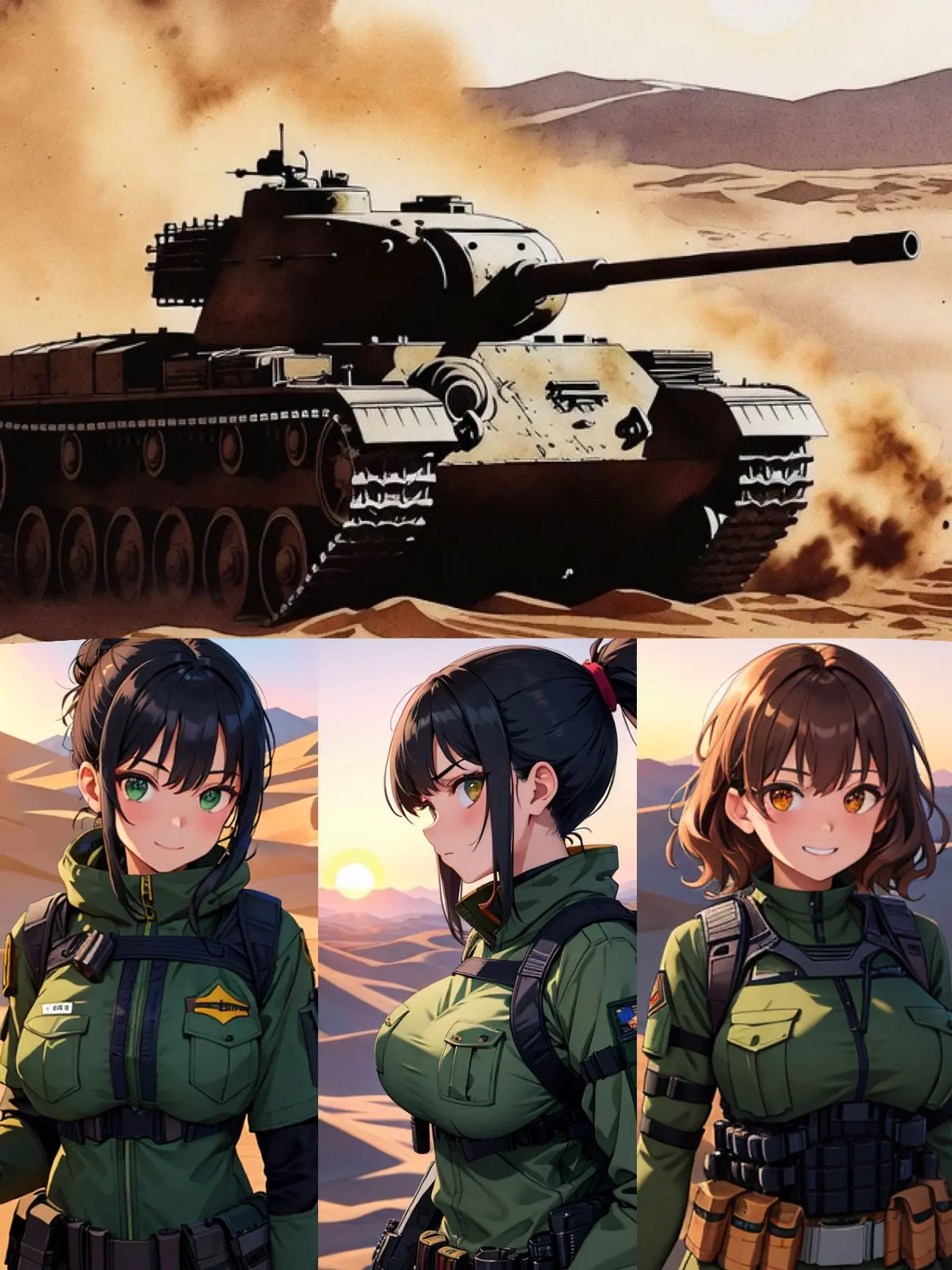 SalmonApple9814의 異世界召喚された陸自第08戦車小隊