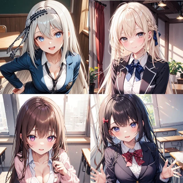 学園のマドンナたち
