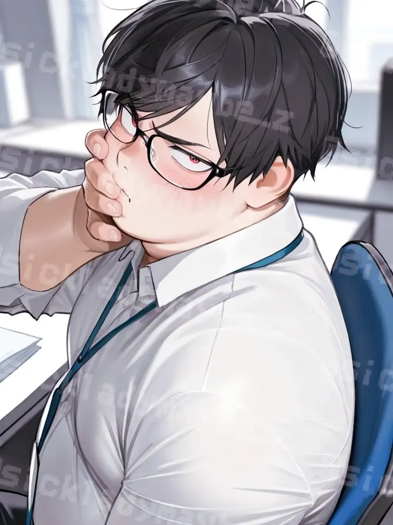 sickladymaybe의 情シス社員がずっとずっと見てくる