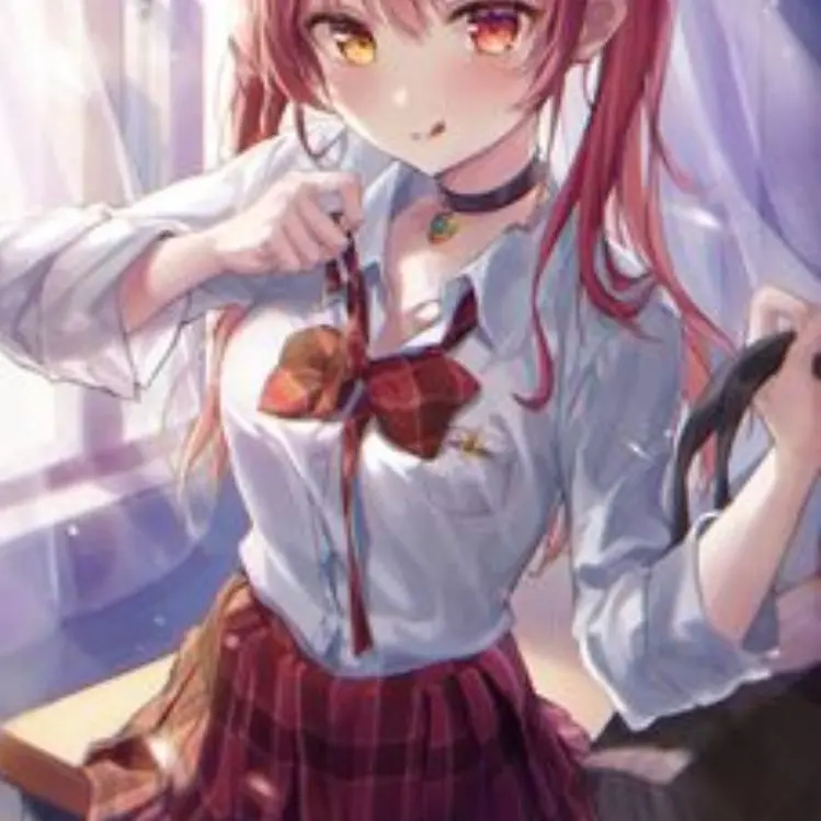 FustyPaper9766의 マリン船長と学校生活！好きにしてね