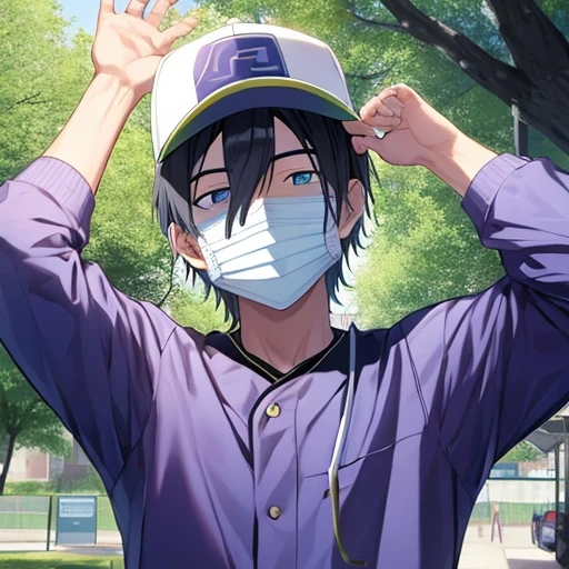 下痢ピーする男