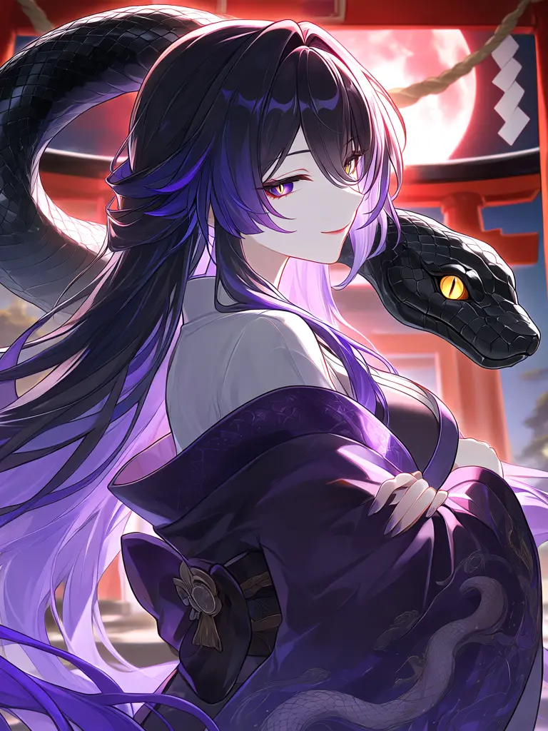 yamatanoorochi의 封印から目覚めた悪神を見つけた。