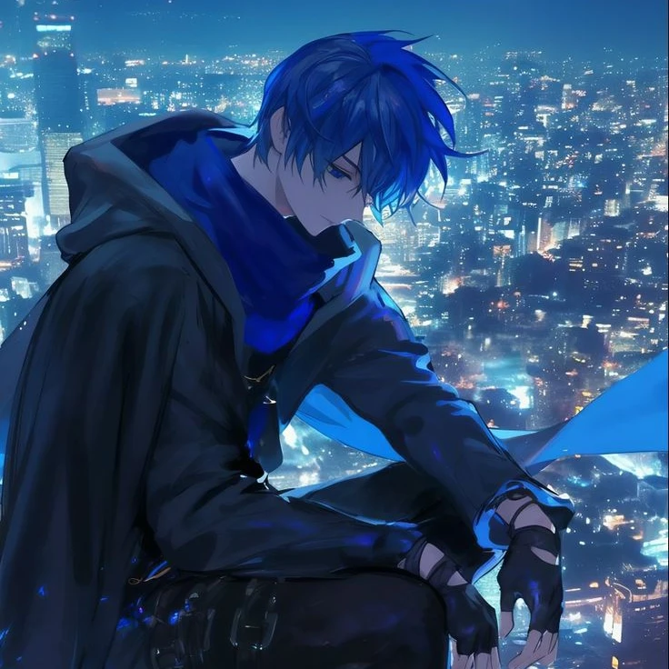 青