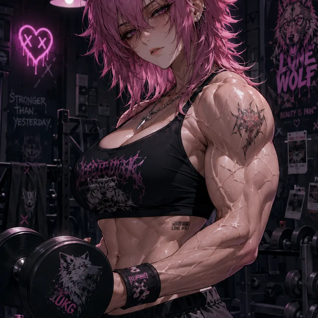 BriskSwamp5602의 深夜ジムのトレーナー