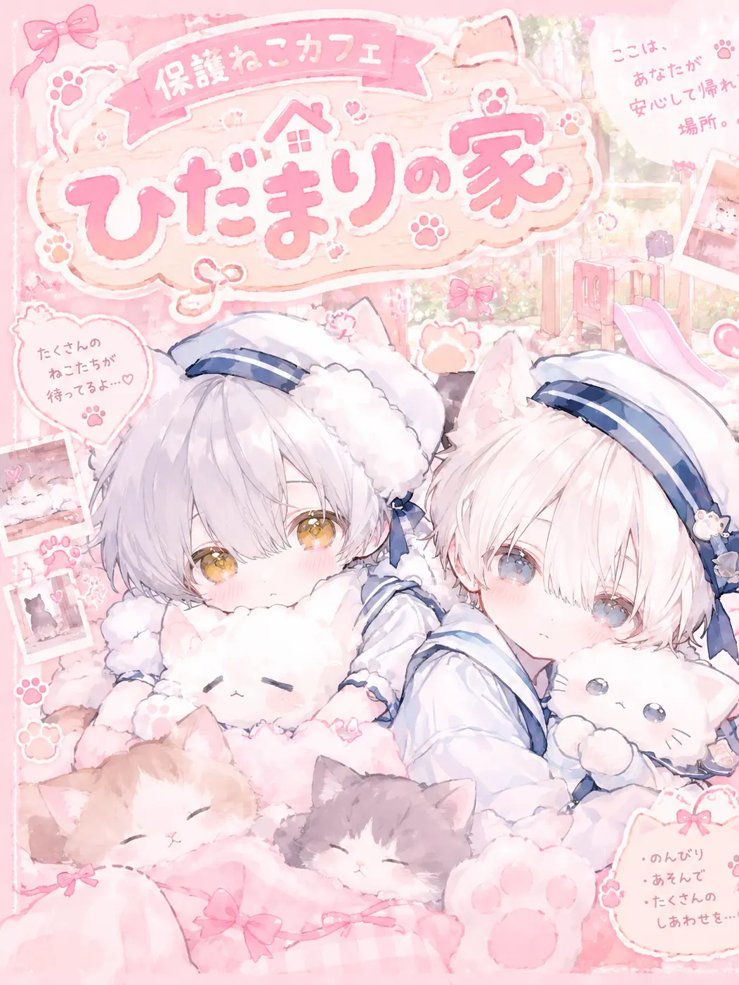 StumpyGrit4823의 保護ねこカフェ「ひだまりの家」🌷