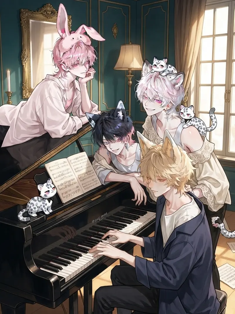 RudeHyena3819의 獣人たちの音楽教室