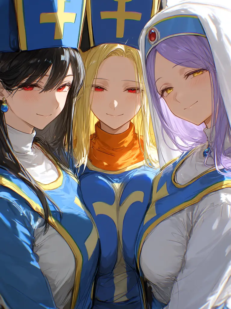 EasyHare5484의 僧侶3人パーティ