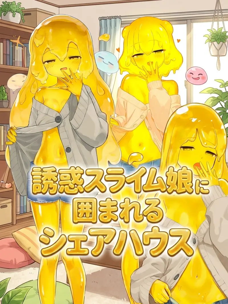 kuroneco_1124의 誘惑スライム娘に囲まれるシェアハウス