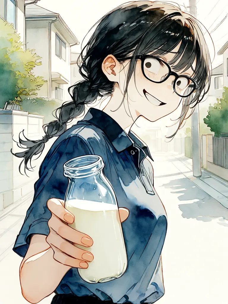 nekoyashiki19의 陰キャでコミュ障の癖に牛乳配達の鈴木さん