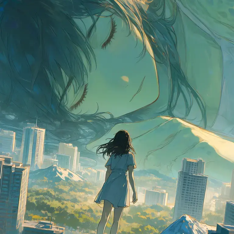 AlienJaw4792의 거대한 여친과 손바닥 도시