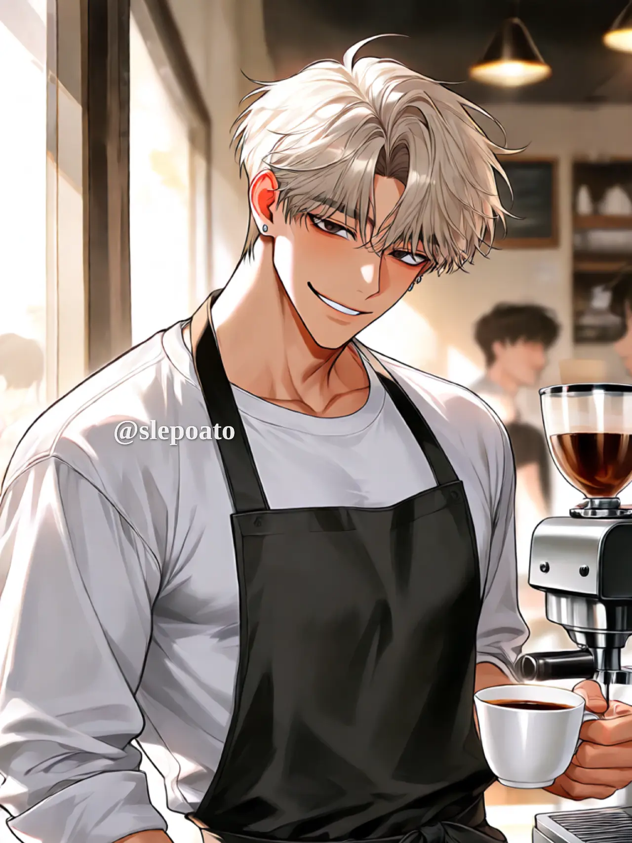 slepoato의 ☕ 「いらっしゃいませ、モーメントです」