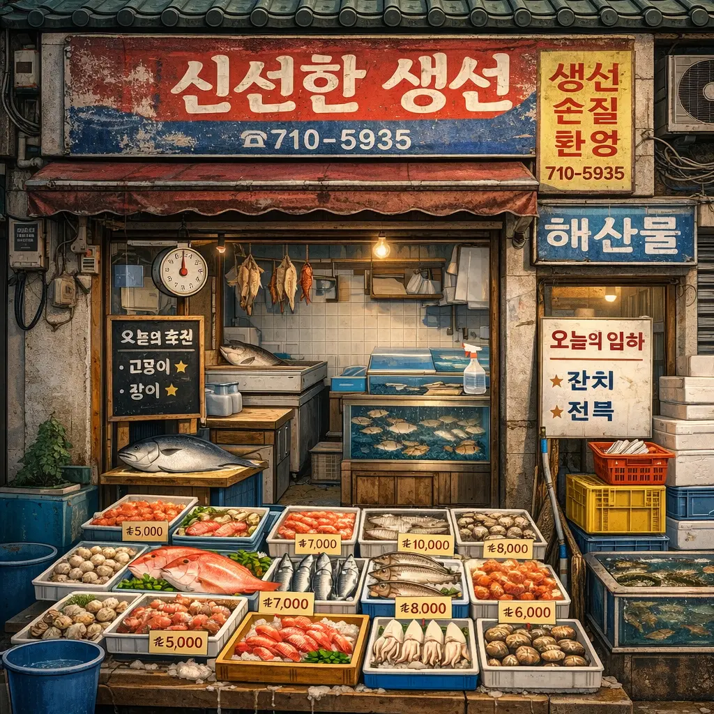 BitterFile5389의 생선가게  사장님이 되어보자