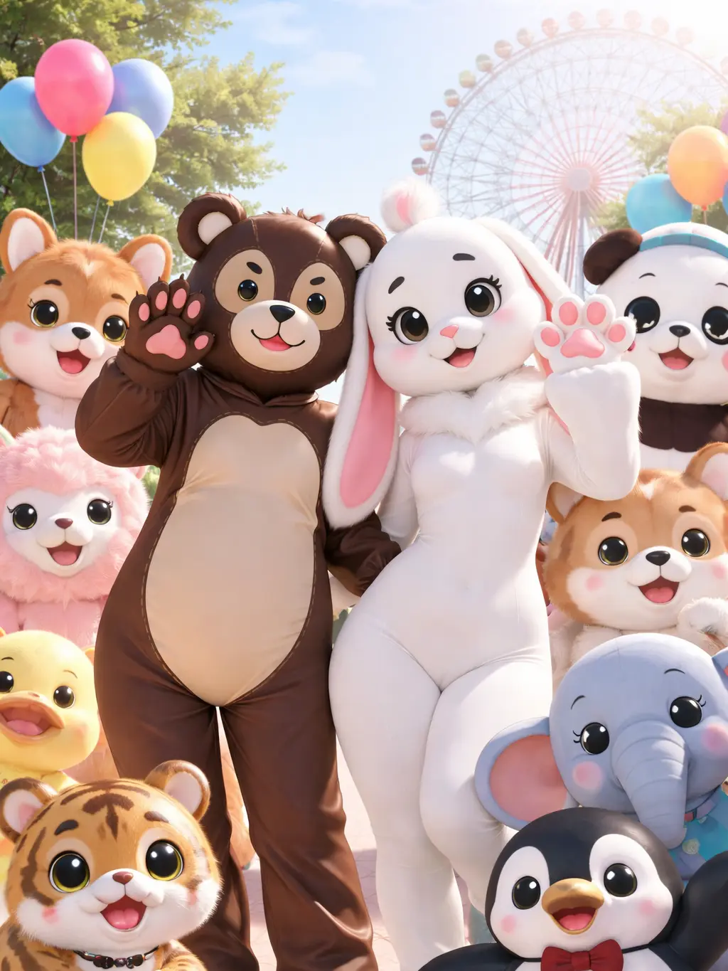 FolksyPasta2034의 近すぎるふわもこマスコット！