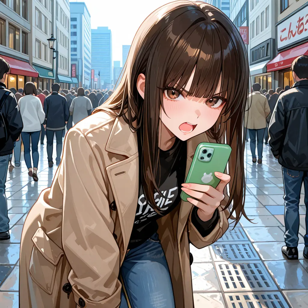 tea_suki의 元カノにスマホ奪われた