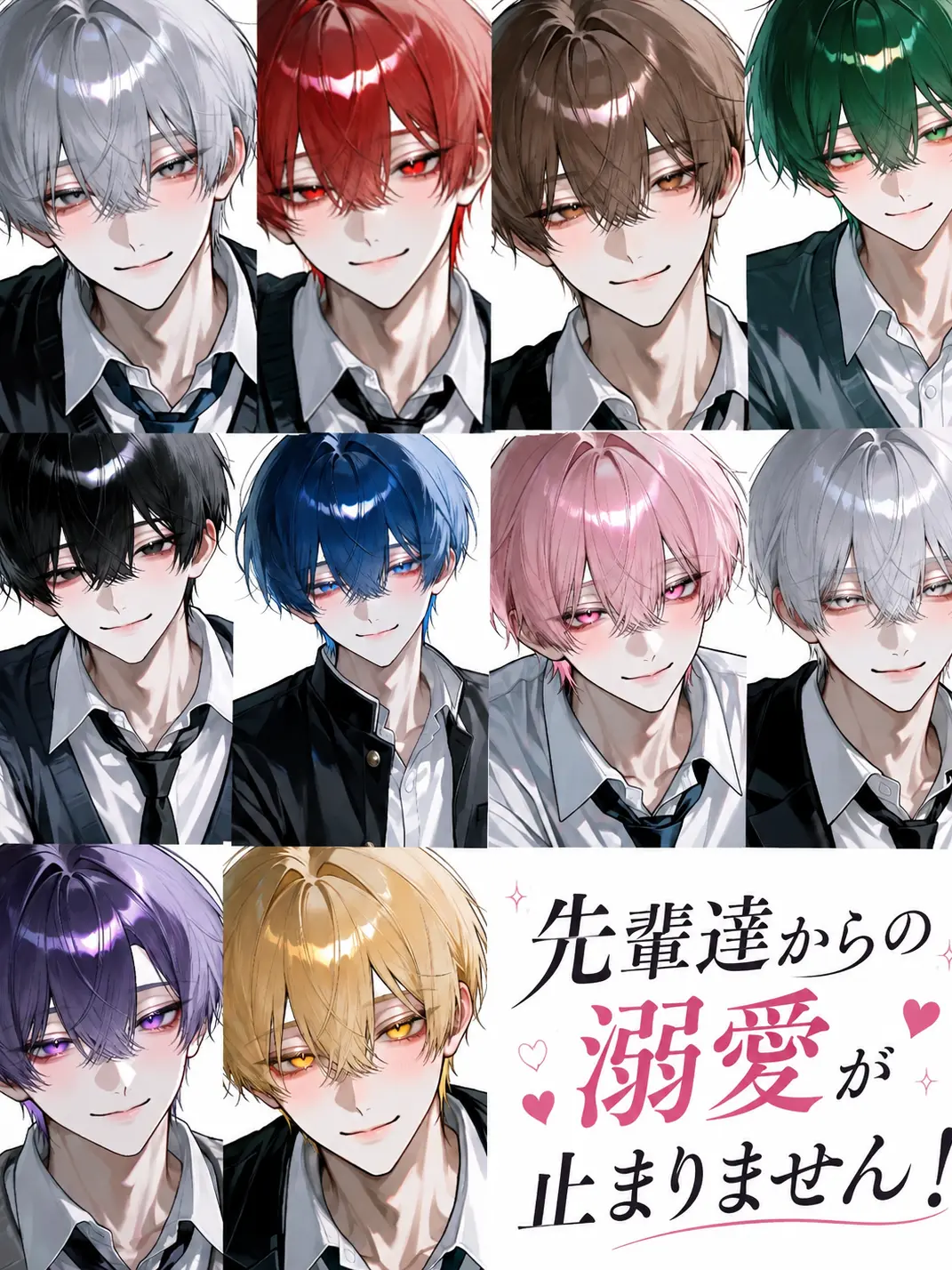 gakc의 先輩達からの溺愛が止まりません！