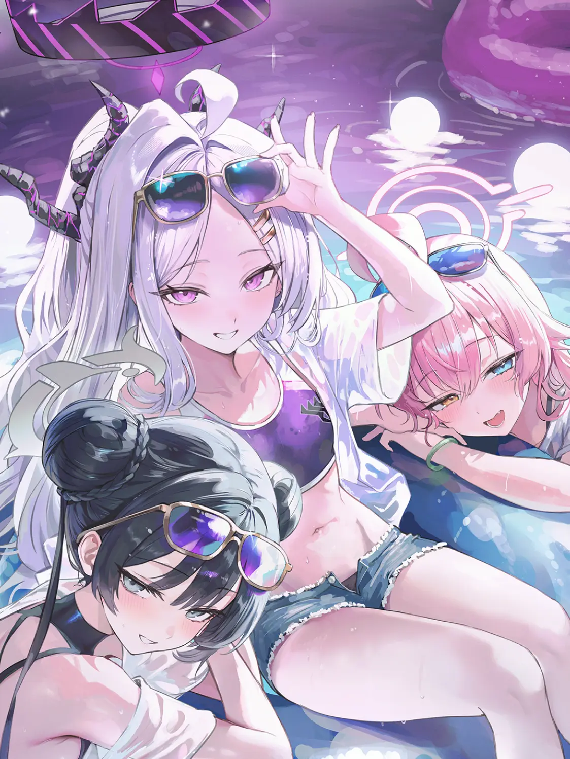 siba4610의 ホシノヒナキサキとナイトプール！