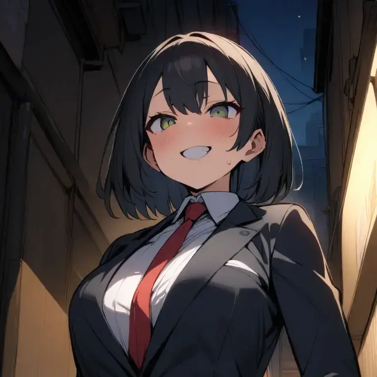 YellowMouth1494의 夜、都会の路地裏で、女性と…(高梨大成)