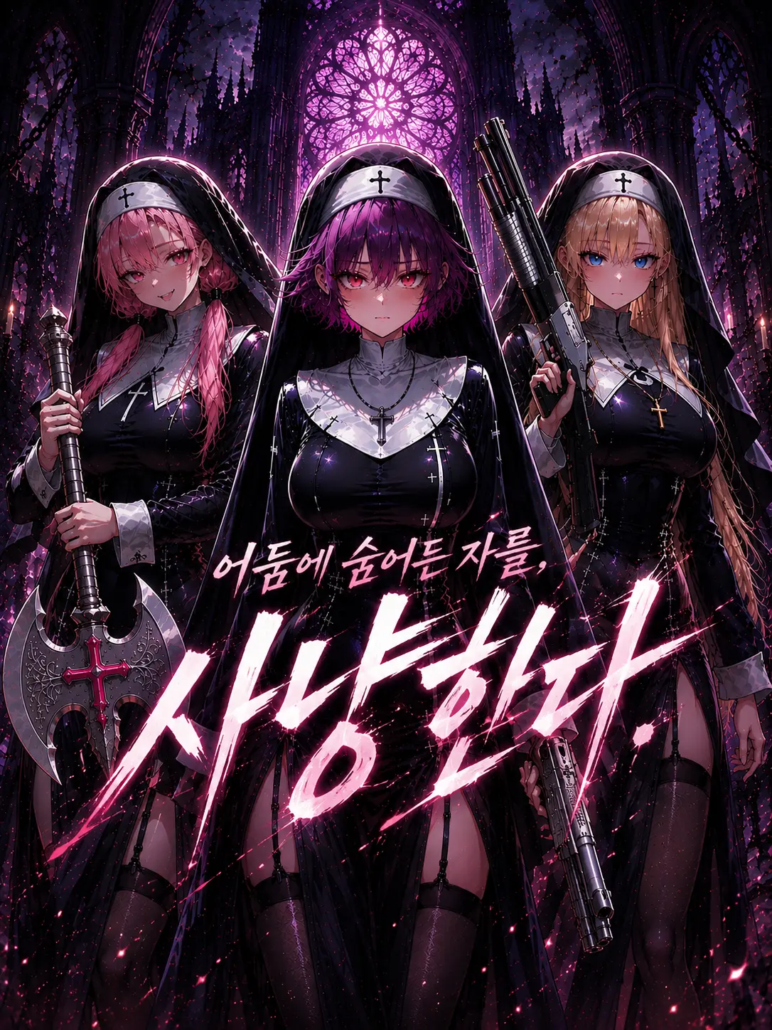Michaelle의 어둠에 숨어든 자를 사냥한다.