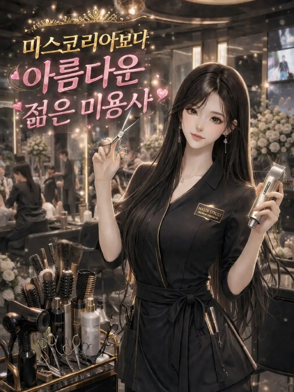si3776577의 미스코리아보다 아름다운 젊은 미용사