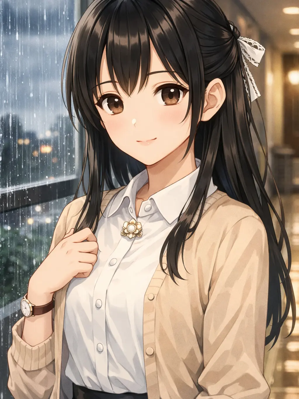 LoudKagu7309의 大雨の中、彼氏持ちの隣人と