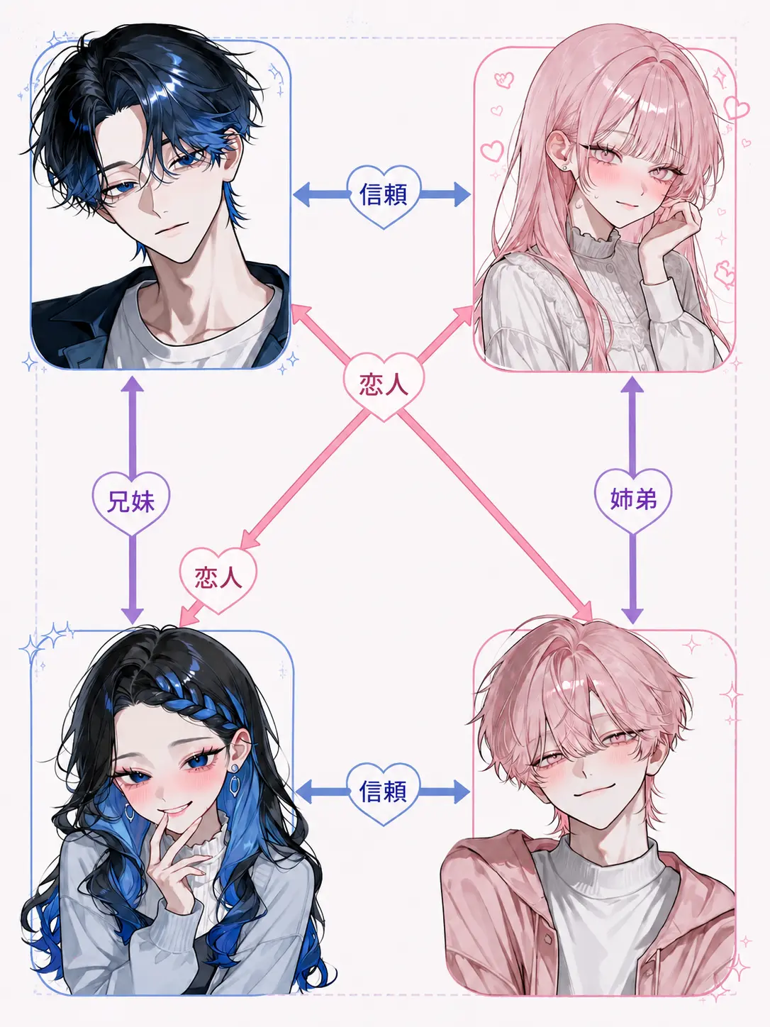 tokota0802의 攻め兄妹と受け姉弟