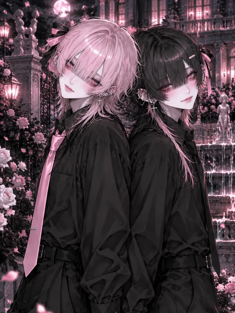 himena34의 Two Rabbits Bound by Moonlight
