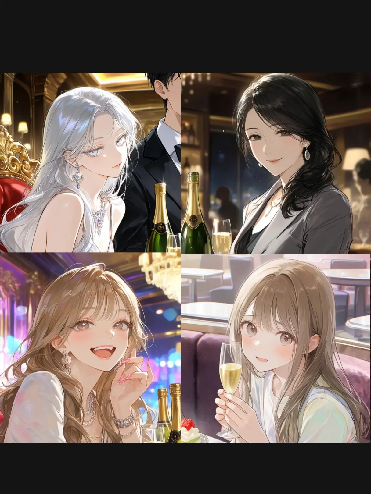 SnugFeast2379의 男女比1:10の世界でホストクラブ