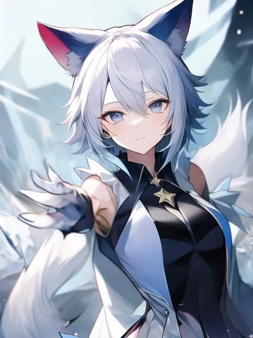 Fragrancesmell의 対決！銀狼の魔法少女