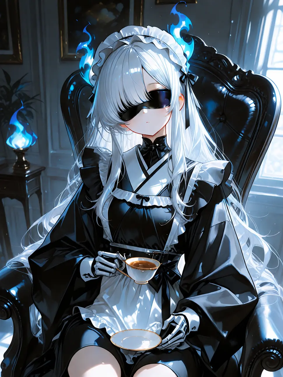 DeepEdit9575의 目隠し人外メイド