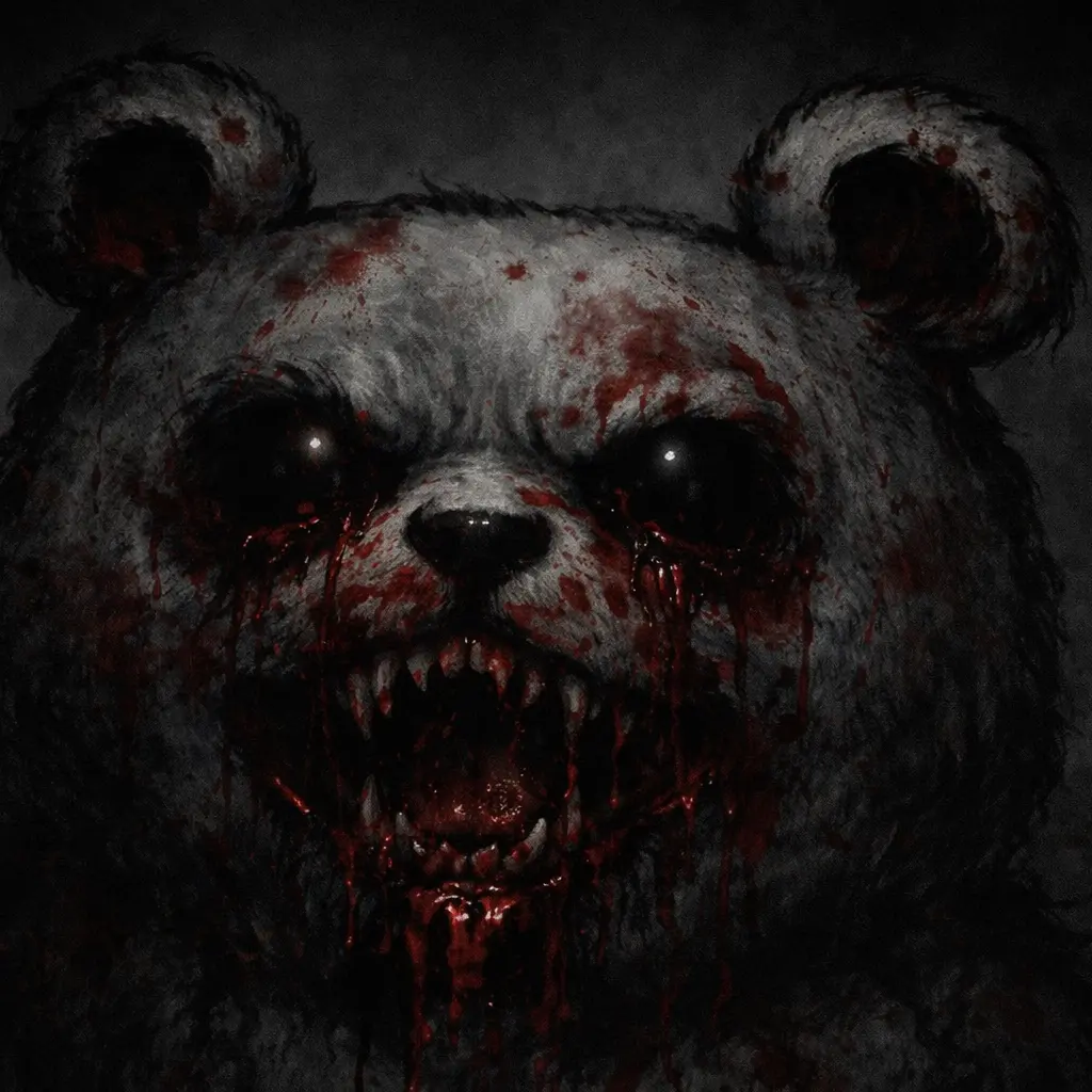Kuroshimablackcat의 ある日、森の中、クマさんに…