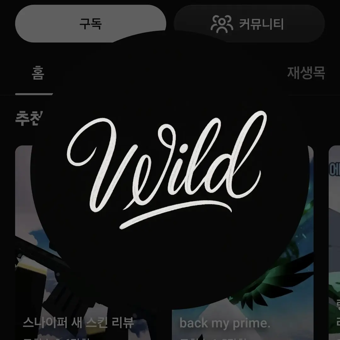 AfraidPanel0207의 유튜버 초능력 동거+늑대