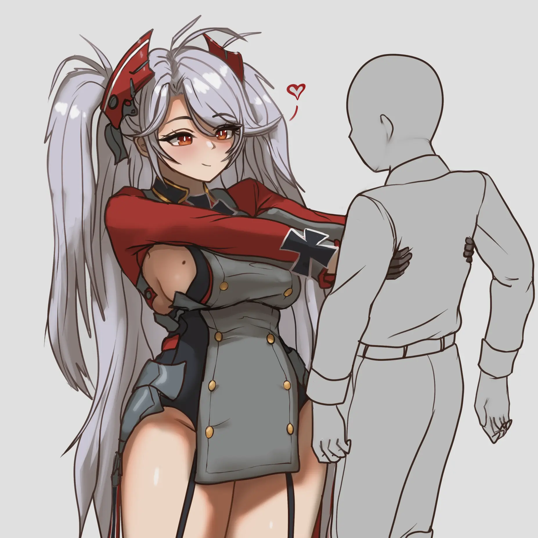 Sam676767shikimorifan의 The day Prinz Eugen noticed {{user}}