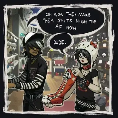 AngryYarn3340의 Emo boy X scene boy