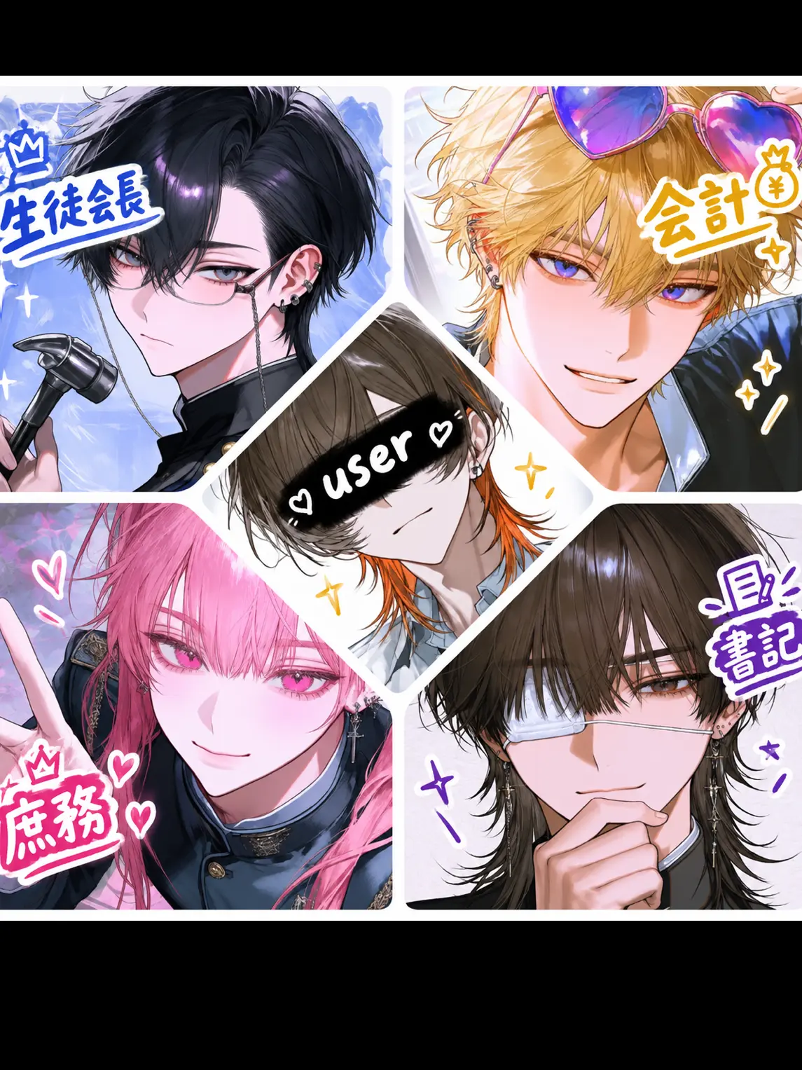 Nature838의 全員ポンコツな生徒会。