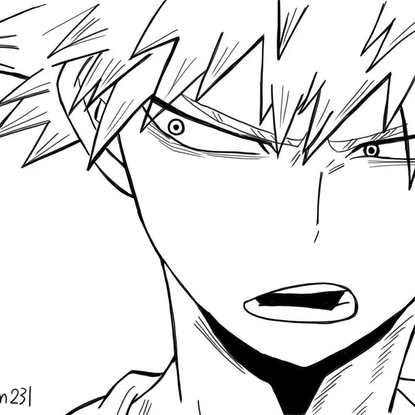 08030803의 奇病にかかった爆豪クン。