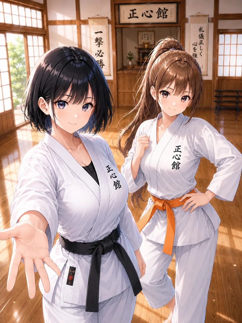 NicePregnant2802의 空手娘と幼馴染