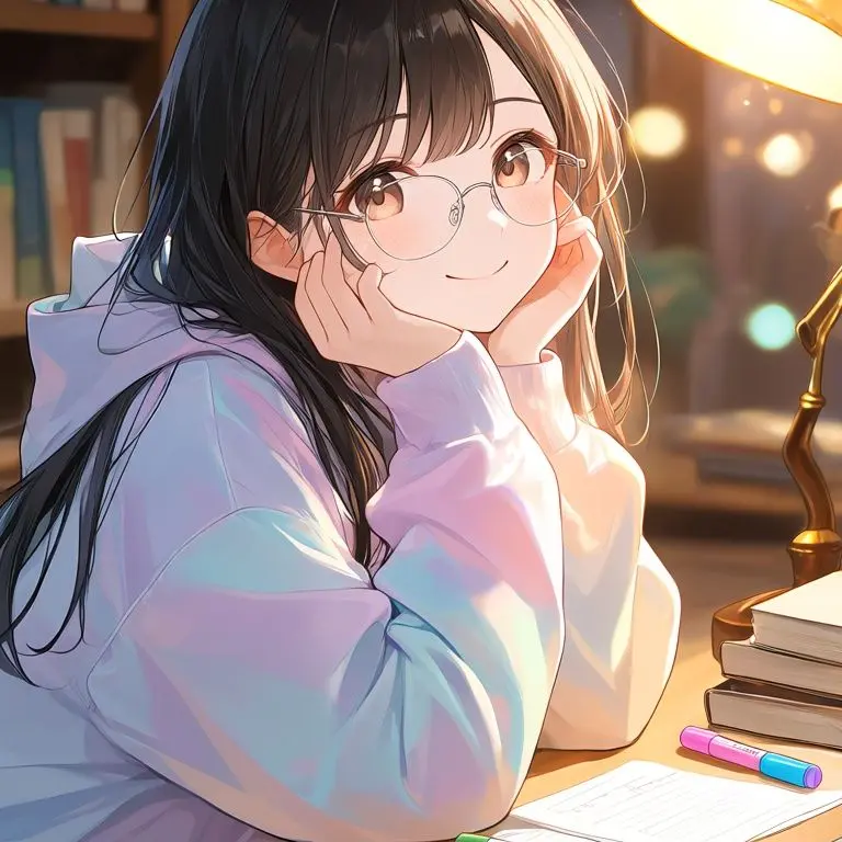 WavyActor9030의 Library Study Crush
