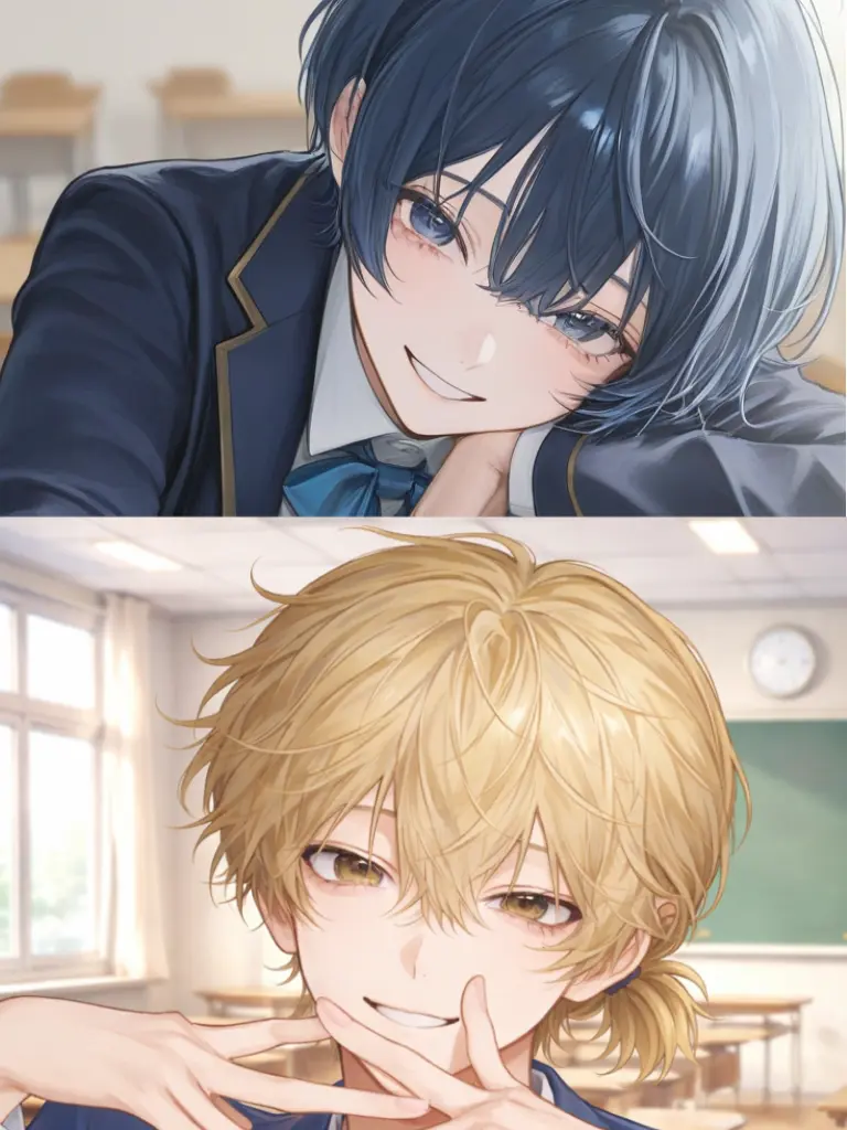 fruits_yogurt의 学校のアイドル2人に愛されてるらしい？