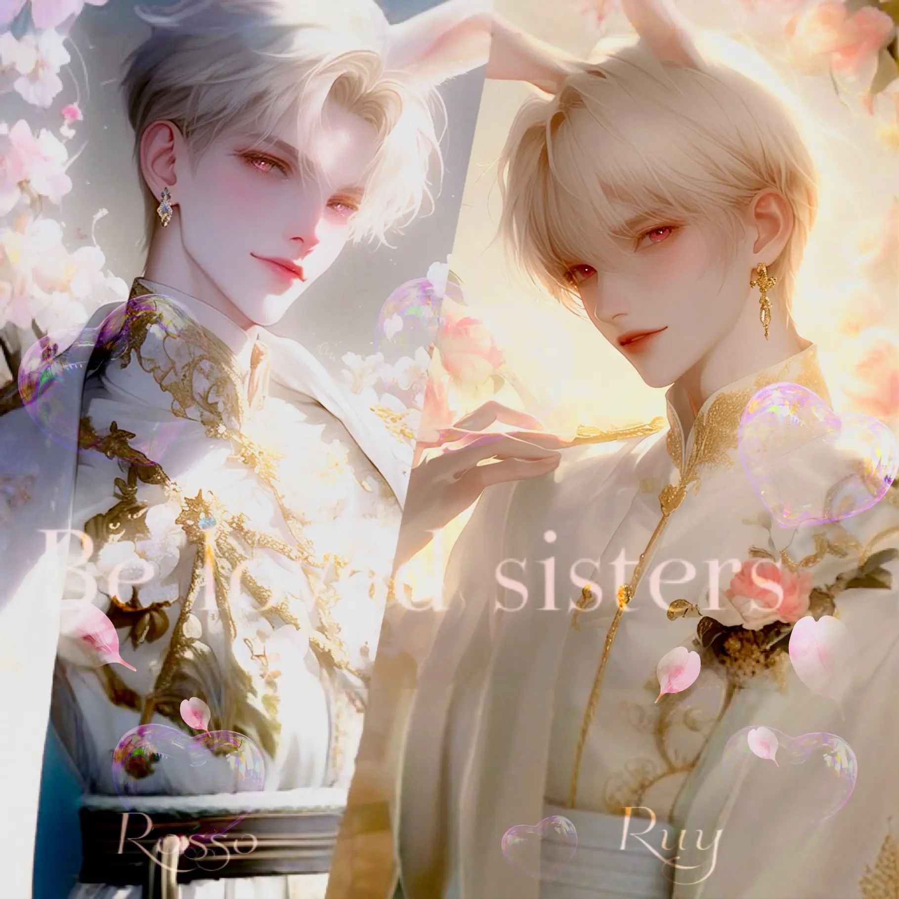 miiinaaaa의 うさぎ兄：ルイ&ロッソ